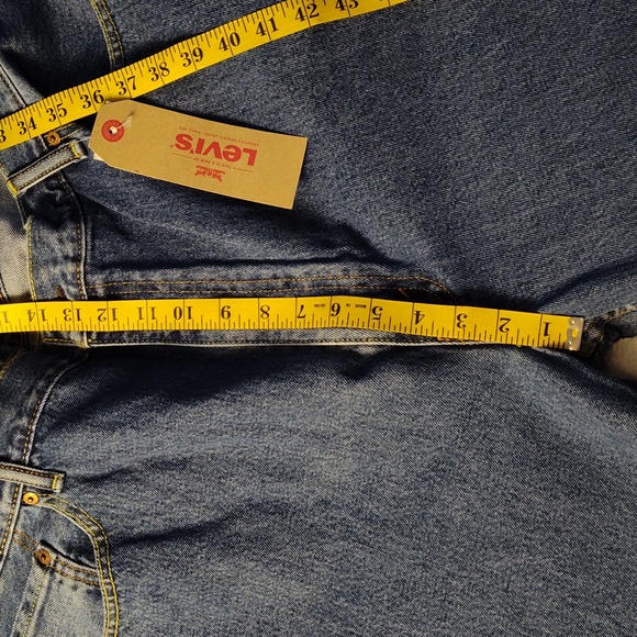 Levi's 550 men's denim blue jeans size 48x30 nwt - Picture 5 of 15